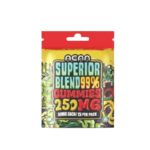 ACAN 250mg Superior Blend 99% Gummies Flavour Pack of 5, 50mg/pc