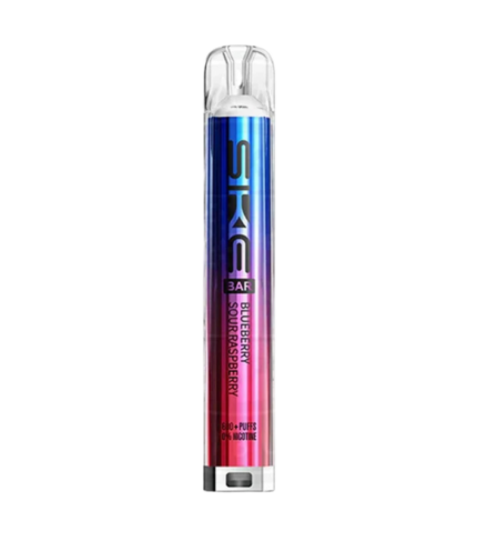 Blueberry Sour Raspberry SKE Zero Nicotine 600 Puffs Pod Kit - SKE Vape Ireland