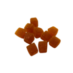 Close up of Budtender D9 Gummies Peach Tangerine at GoVape