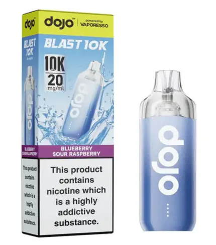 Vaporesso Dojo Blast 10K Kit - Blueberry Sour Raspberry at GoVape.ie