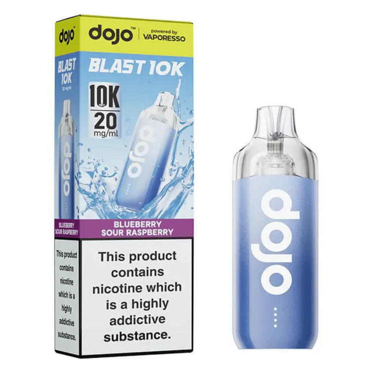 Vaporesso Dojo Blast 10K Kit - Blueberry Sour Raspberry at GoVape.ie